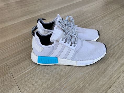 adidas nmd weiß blau türkis|adidas nmd schuhen.